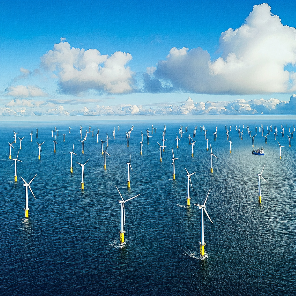 Offshore wind farm — strategic, durable infrastructure