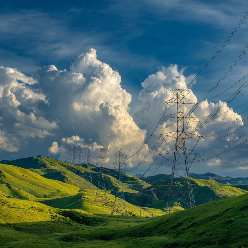 Transmission lines across rolling hills — physical layer performance