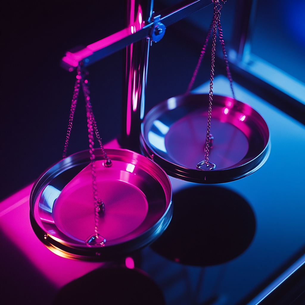 Overhead close-up of switching fabric &mdash; routed with intent